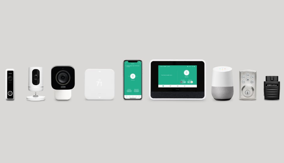 Vivint home security product line in Manhattan